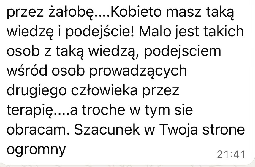 Opinia klientki